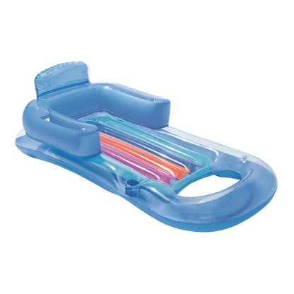 Bestway Inflatable Pool Lounge with Cup Holders - 161 x 84cm