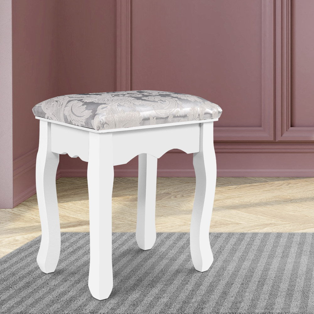 Artiss White Dressing Table Stool