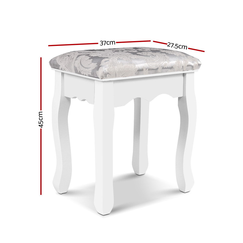 Artiss White Dressing Table Stool