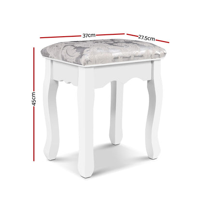 Artiss White Dressing Table Stool