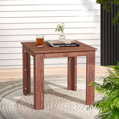 Gardeon Fir Wood Outdoor Side Table