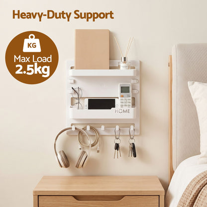 Artiss No-Drill Self-Adhesive Bedside Floating Shelf & Nightstand Organizer