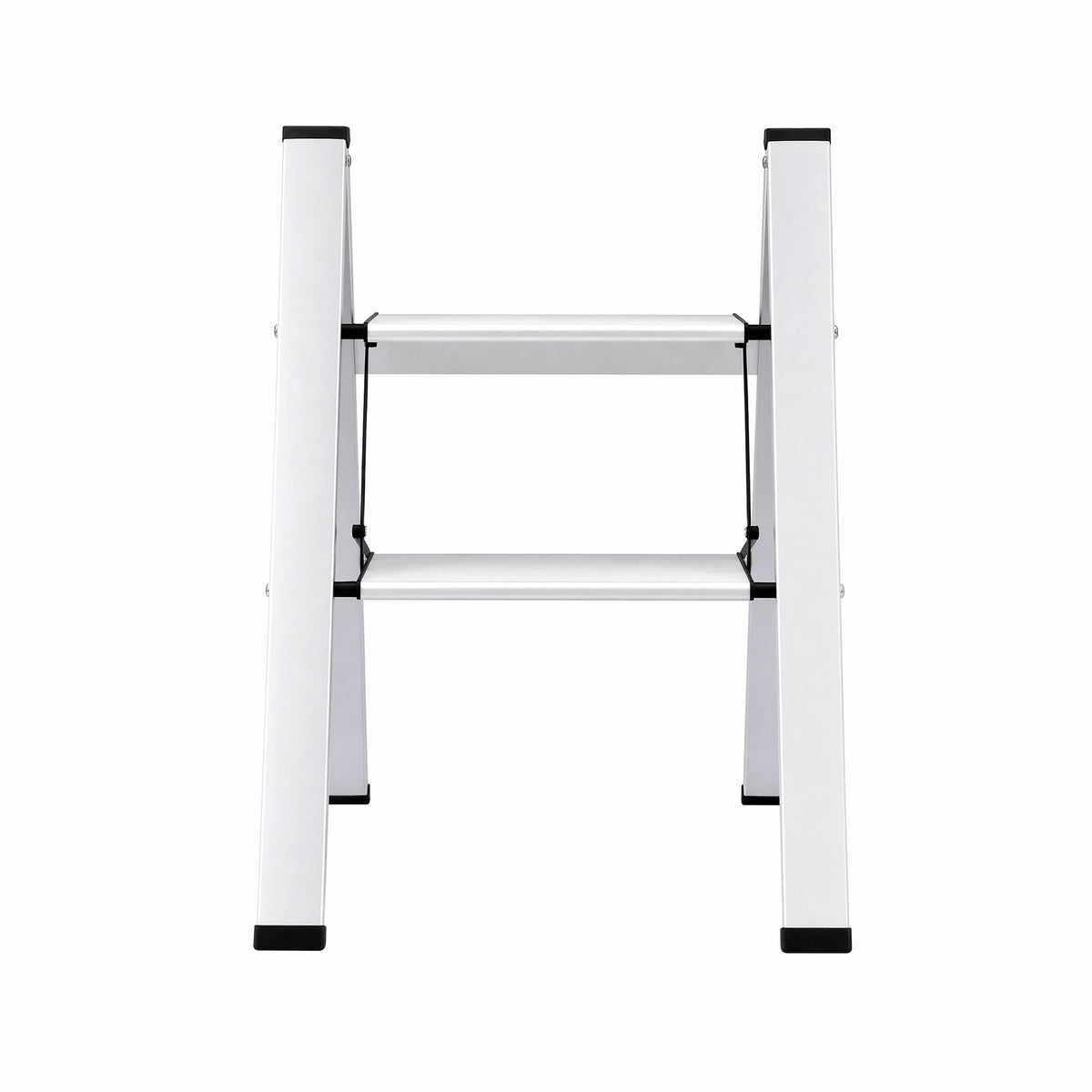Giantz 2-Step Folding Aluminium Ladder, 150 kg Capacity