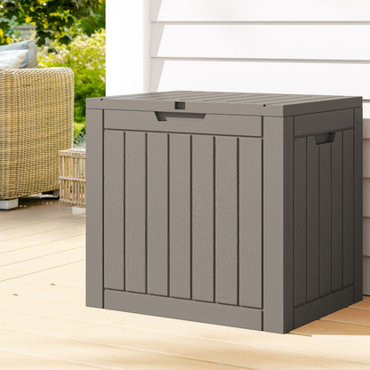 Gardeon 118L Outdoor Storage Box with Bench