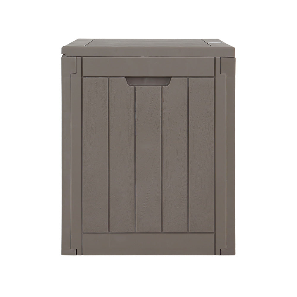 Gardeon 118L Outdoor Storage Box with Bench