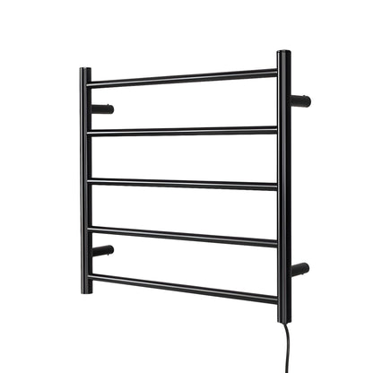 Devanti 5-Bar Wall-Mounted Heated Towel Rail