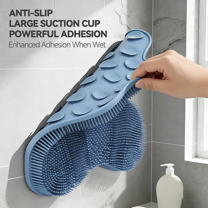 Ergonomic Silicone Shower Foot Scrubber Mat