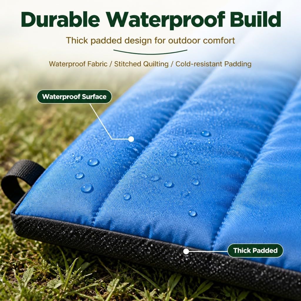 Foldable Waterproof Dog Travel Mat, 110 × 68 cm