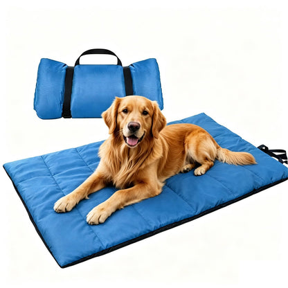 Foldable Waterproof Dog Travel Mat, 110 × 68 cm