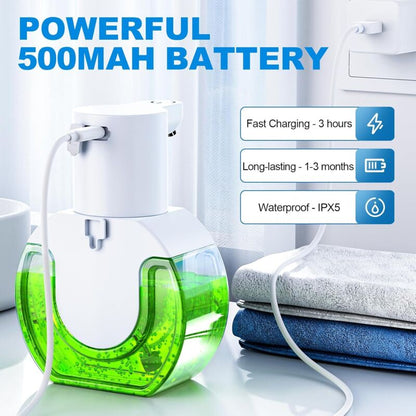 Wall-Mounted Automatic Touchless Soap Dispenser (420ml)