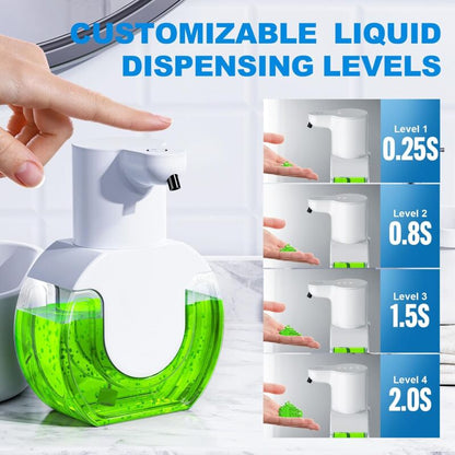 Wall-Mounted Automatic Touchless Soap Dispenser (420ml)