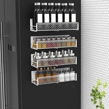 Magnetic Wall-Mounted Fridge Spice Rack & Kitchen Organizer
