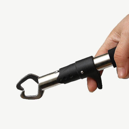 Stainless Steel Fish Lip Gripper with EVA Handle - 22 cm