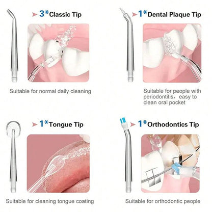 Portable Cordless Electric Water Flosser & Oral Irrigator