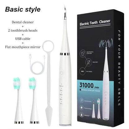 2-in-1 Ultrasonic Electric Toothbrush & Dental Tartar Remover Kit