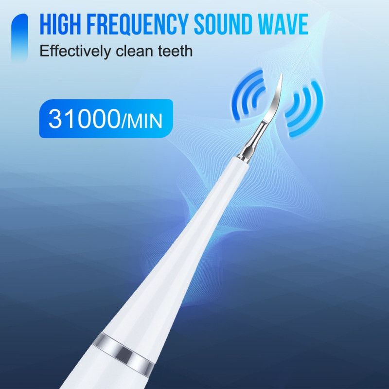 2-in-1 Ultrasonic Electric Toothbrush & Dental Tartar Remover Kit