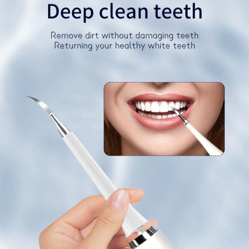 2-in-1 Ultrasonic Electric Toothbrush & Dental Tartar Remover Kit