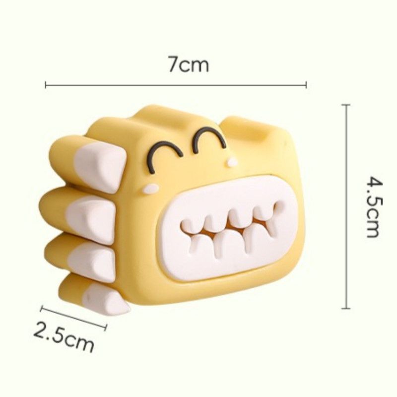 Cartoon Dinosaur No-Drill Wall Mounted Towel Clip