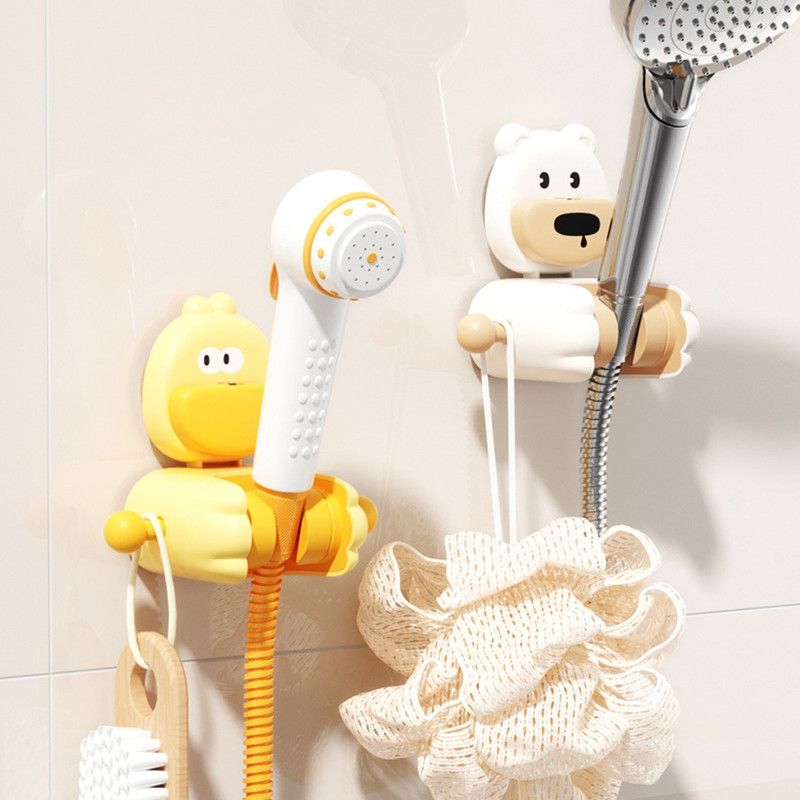 Adjustable Cartoon Suction Shower Head Holder