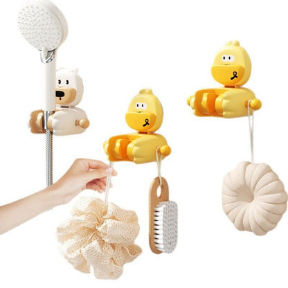 Adjustable Cartoon Suction Shower Head Holder