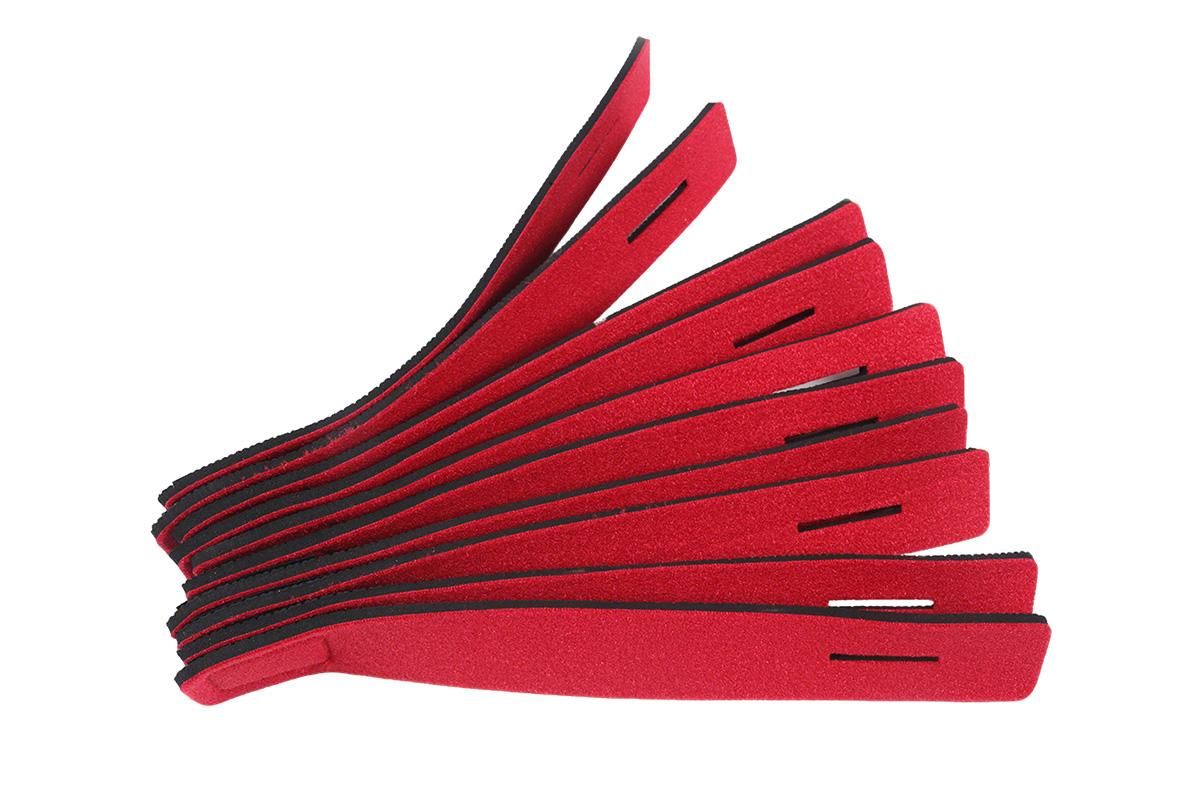 Neoprene Fishing Rod Straps - 10 Pack