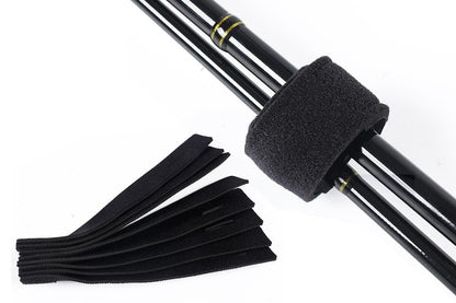 Neoprene Fishing Rod Straps - 10 Pack