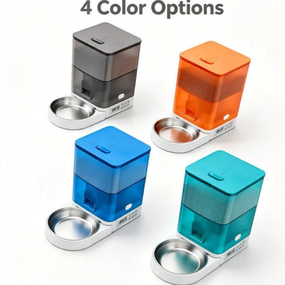 4L Pet Feeder with WiFi or Button Control