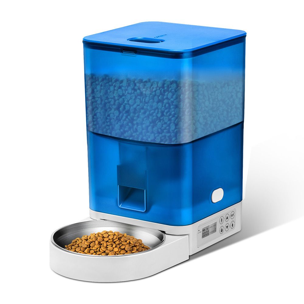 4L Pet Feeder with WiFi or Button Control