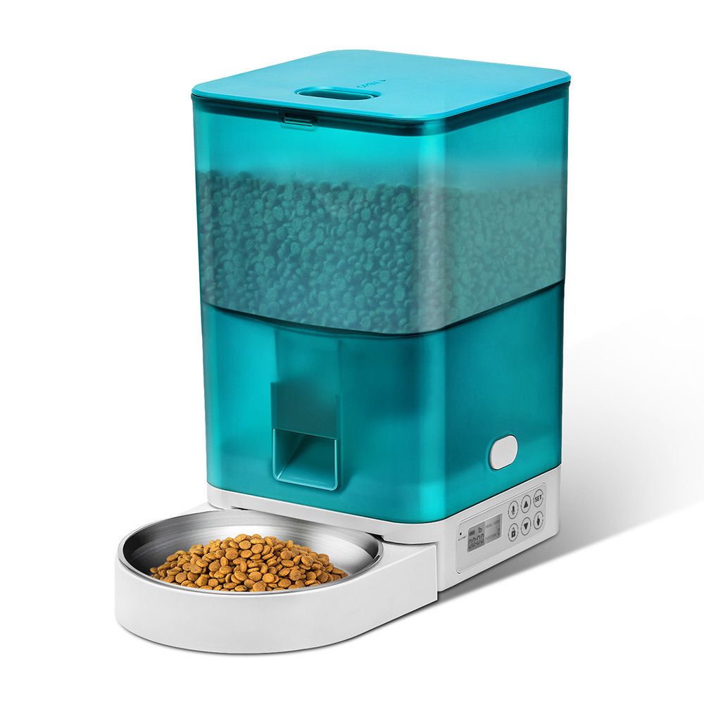 4L Pet Feeder with WiFi or Button Control