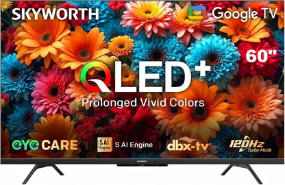 SKYWORTH Q6600H 60-inch 4K QLED+ Google TV