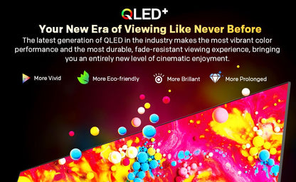 SKYWORTH Q6600H 60-inch 4K QLED+ Google TV