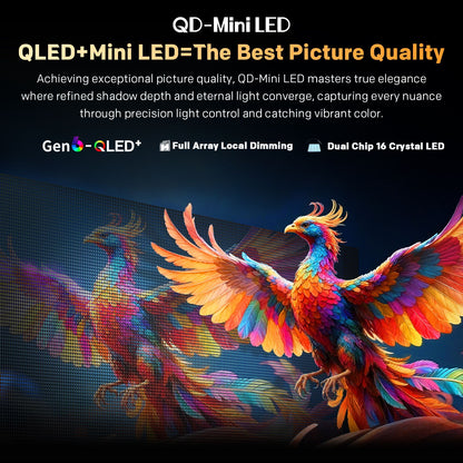 SKYWORTH 65X6600H 65-inch QD-Mini LED 4K Smart TV