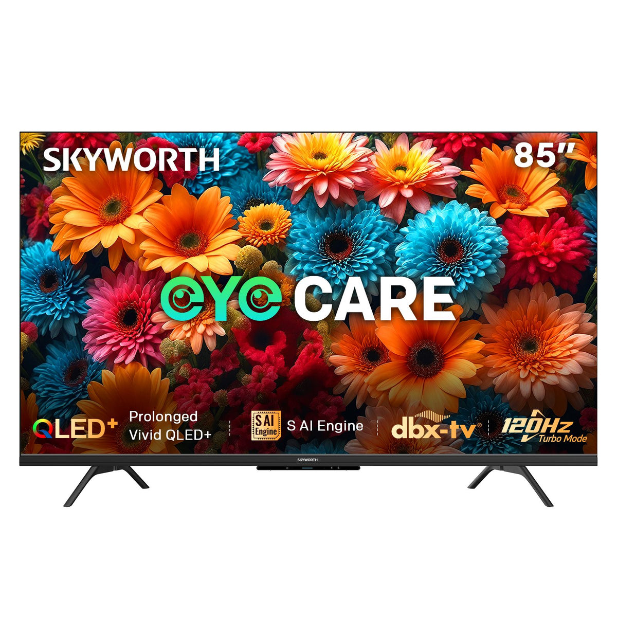 SKYWORTH Q6600H 85-inch 4K QLED+ Google TV