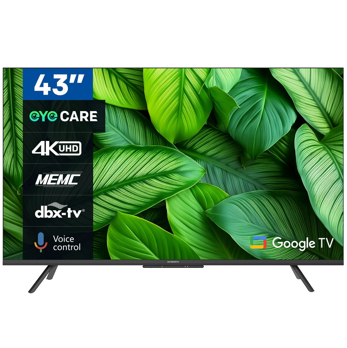 SKYWORTH G3F 43-inch 4K UHD Smart Google TV