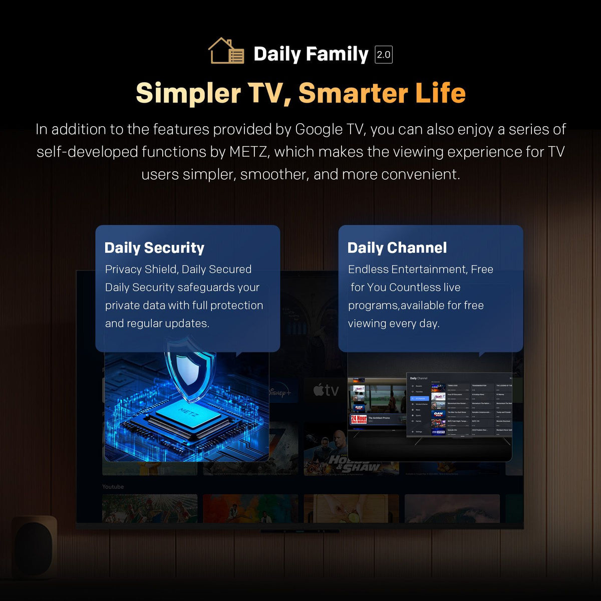 SKYWORTH G3F 43-inch 4K UHD Smart Google TV