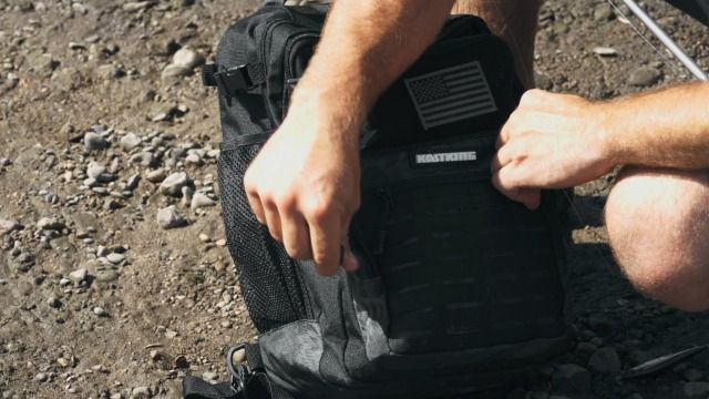Fishing Sling Bag with Rod Holder - 3 Colours