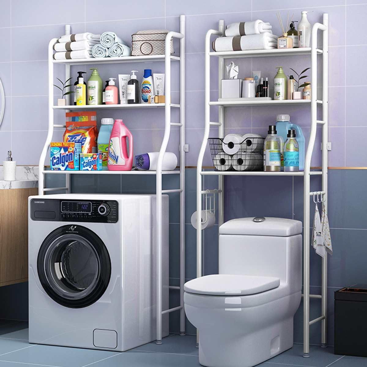 CARLA HOME 3-Tier Washing Machine Storage Rack