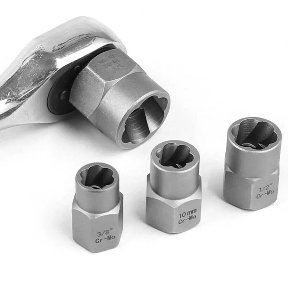 15-Piece Damaged Bolt and Nut Extractor Kit