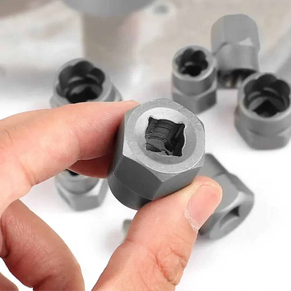 15-Piece Damaged Bolt and Nut Extractor Kit