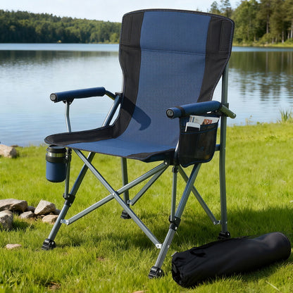 Weisshorn Folding Moon Chair - Navy Blue