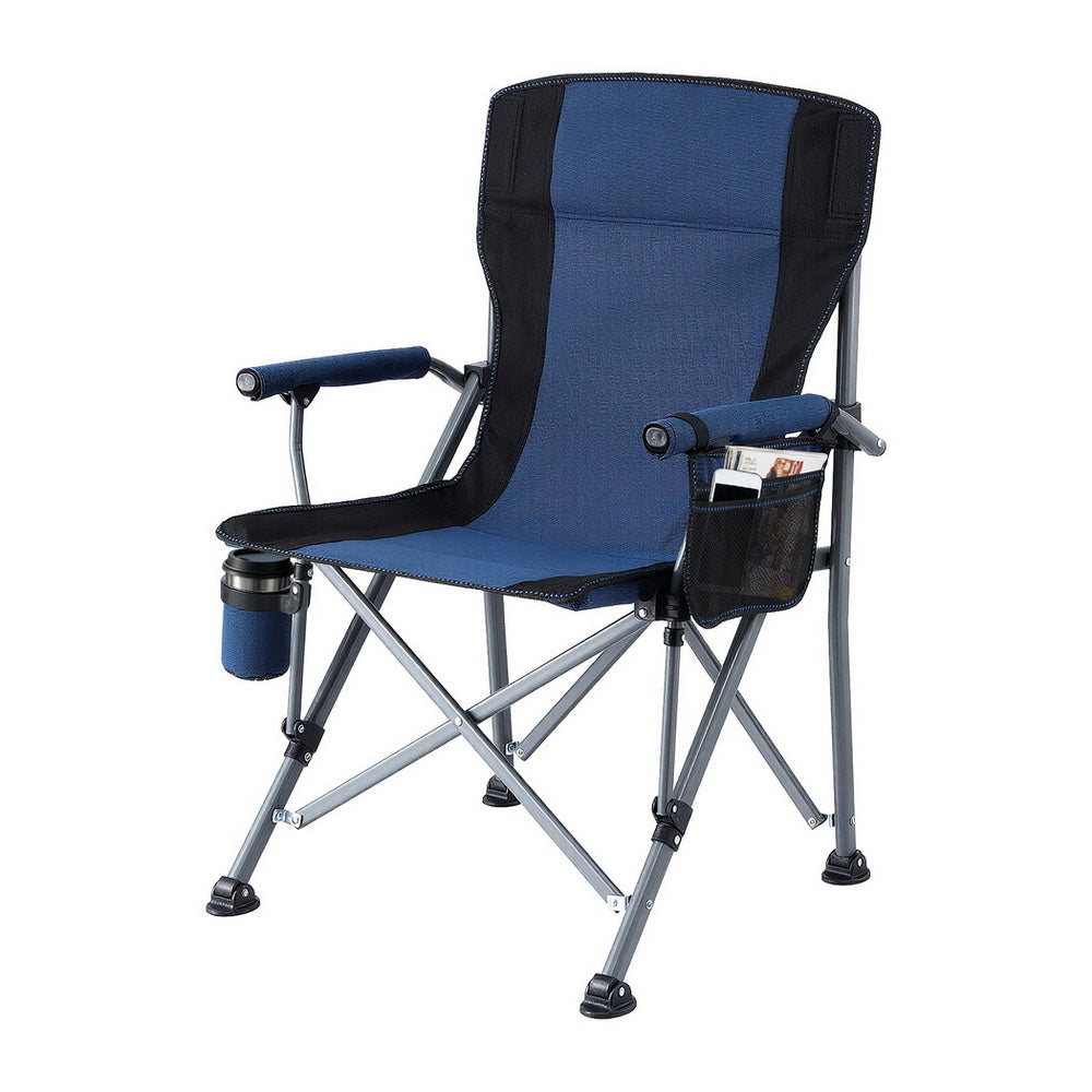 Weisshorn Folding Moon Chair - Navy Blue