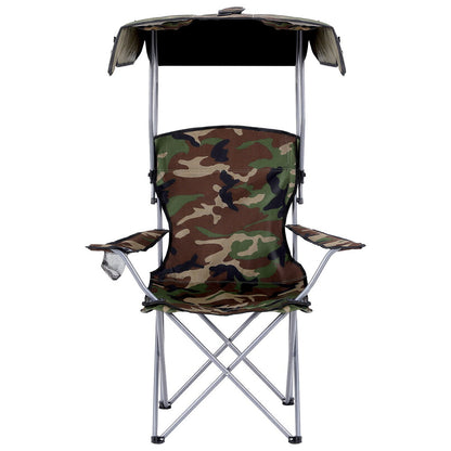 Weisshorn Folding Camping Chair with Canopy