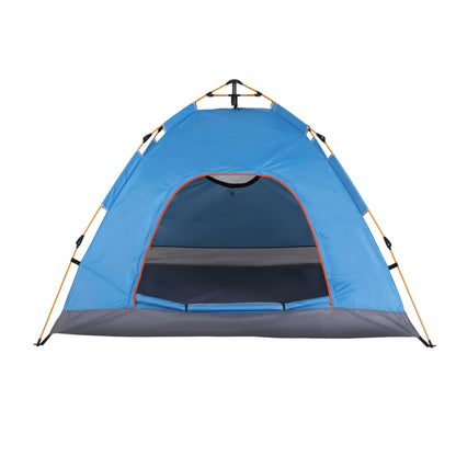 Weisshorn Instant Pop Up Camping Tent 2-3 Person Outdoor Hiking Tent Blue